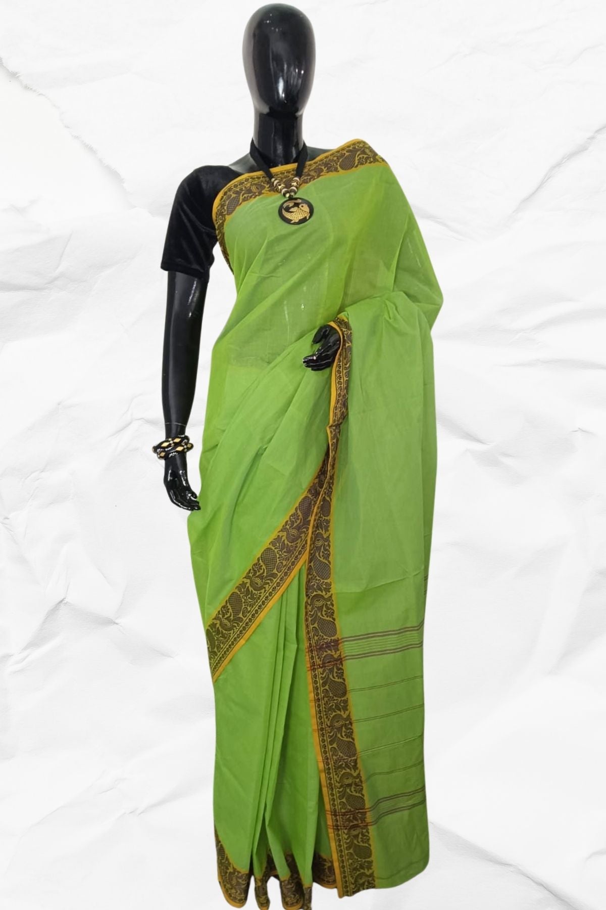 KANCHIPURAM COTTON SAREE (KP-03)