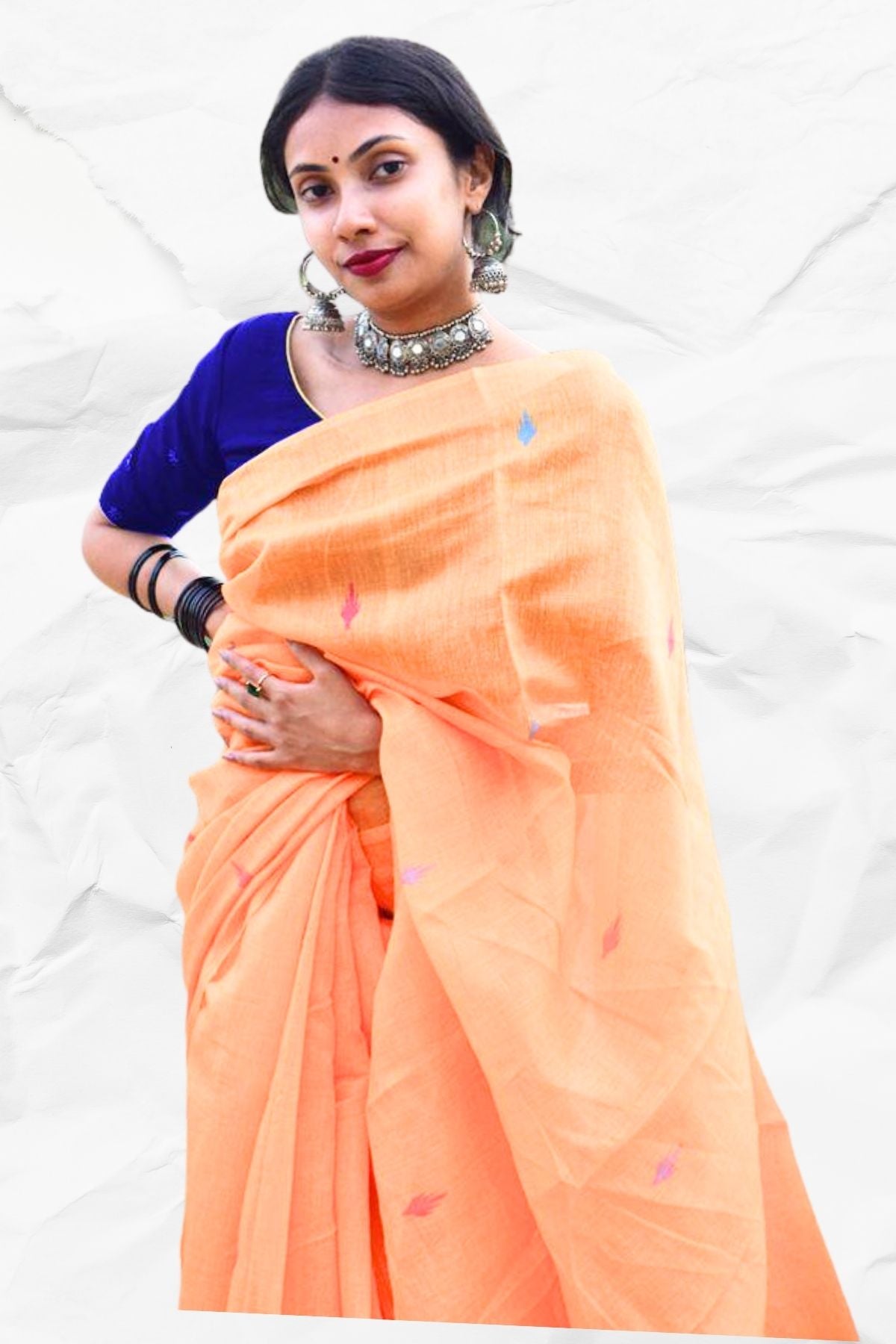MUL MUL COTTON SAREE (MM-04)