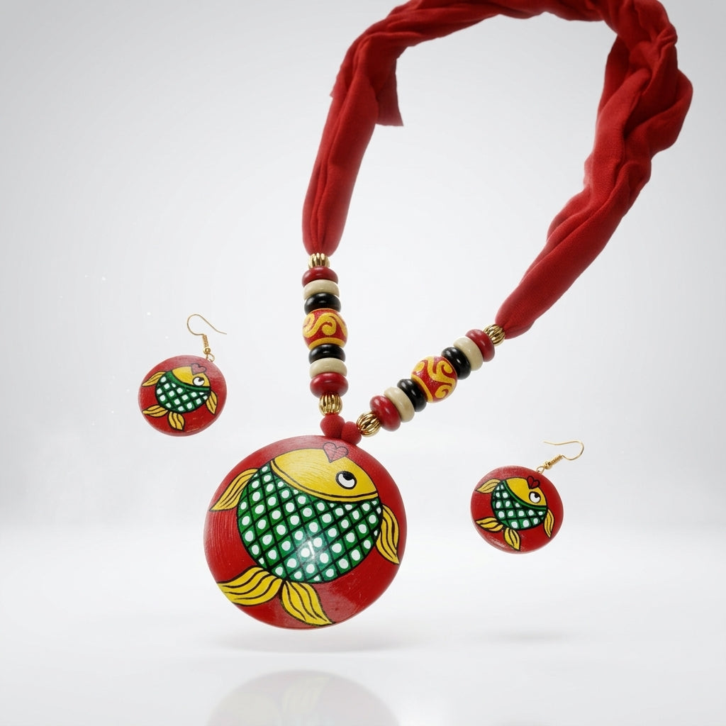 TERRACOTTA JEWELLERY– HAND PAINTED