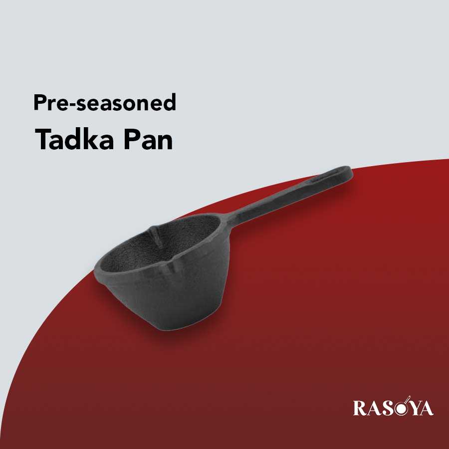 Pre-seasoned Cast Iron Tadka Pan