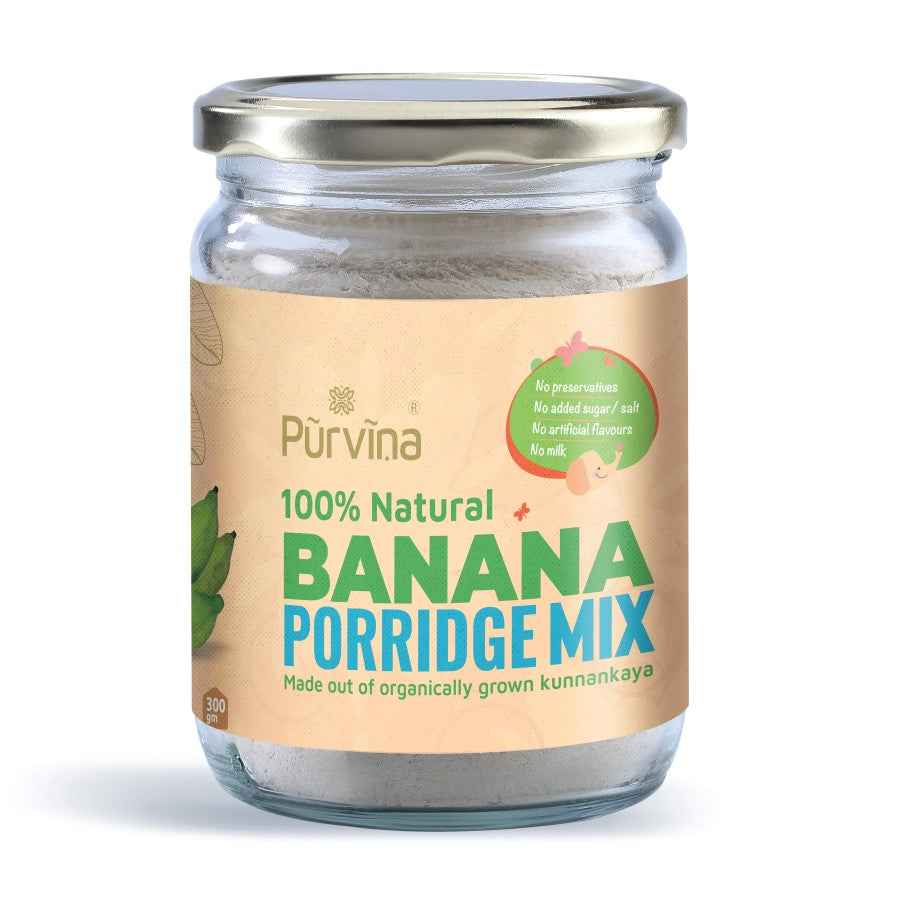 100% NATURAL BANANA PORRIDGE MIX FOR INFANTS