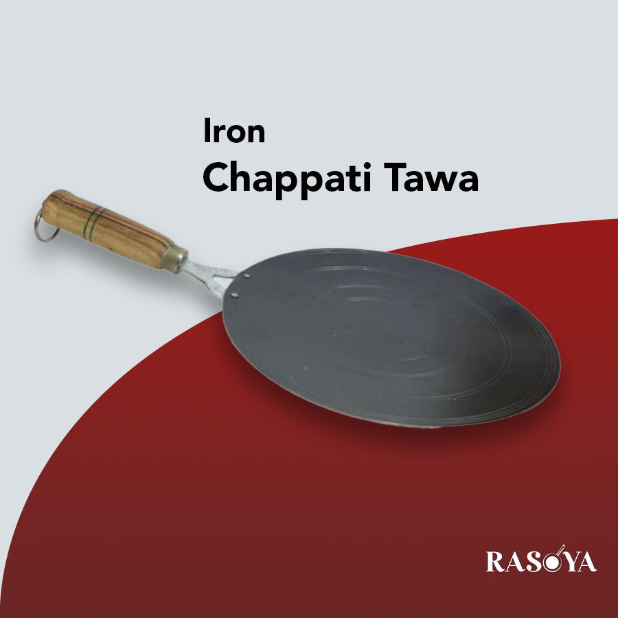 3 IN 1 SKILLET / TAWA / WOK IRON COMBO