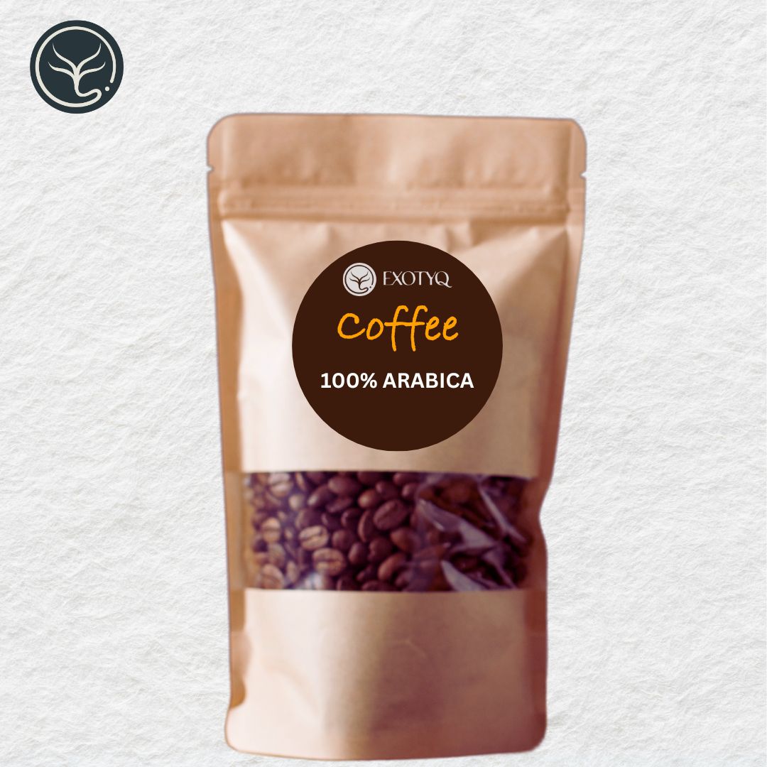 100% ARABICA Medium roasted beans - Origin Chikmagalur