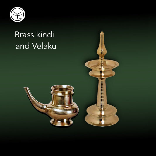 BRASS KINDI AND VILAKU COMBO