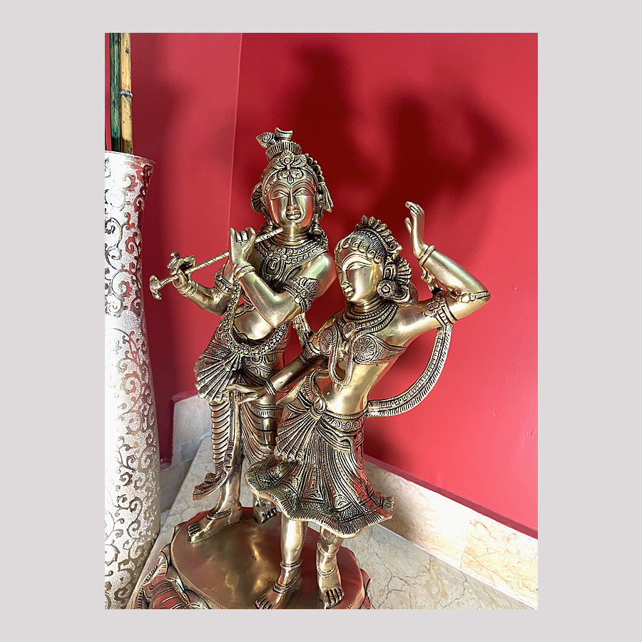 BRASS RADHA KRISHNA