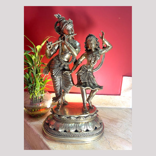 BRASS RADHA KRISHNA