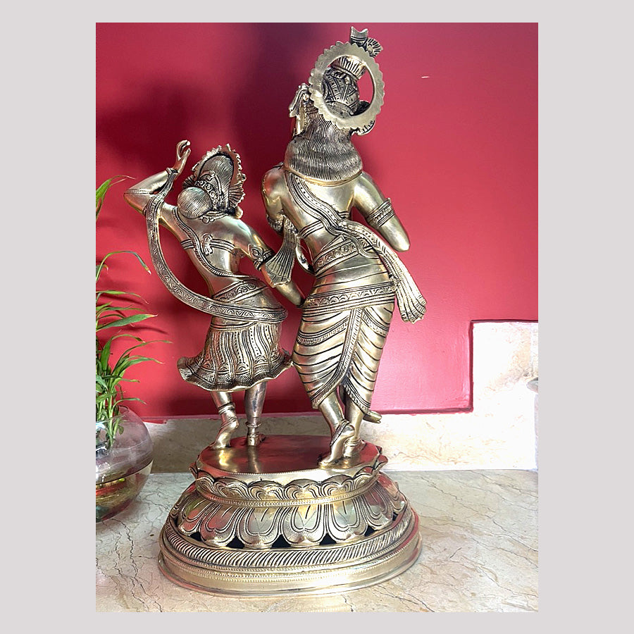 BRASS RADHA KRISHNA