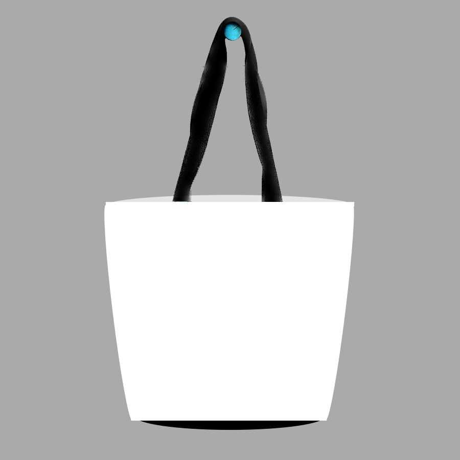 Canvas Personality Tote Bag Plain White