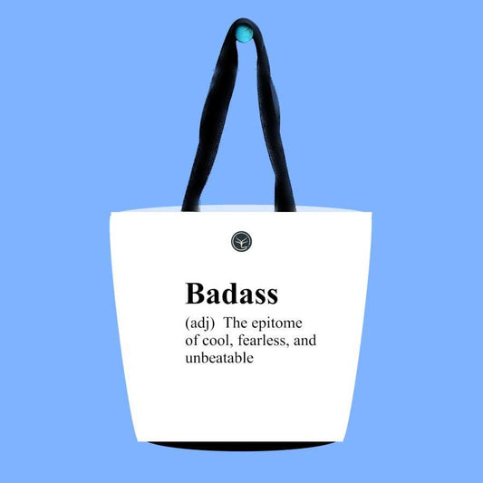 Canvas Personality Tote Bag Badass