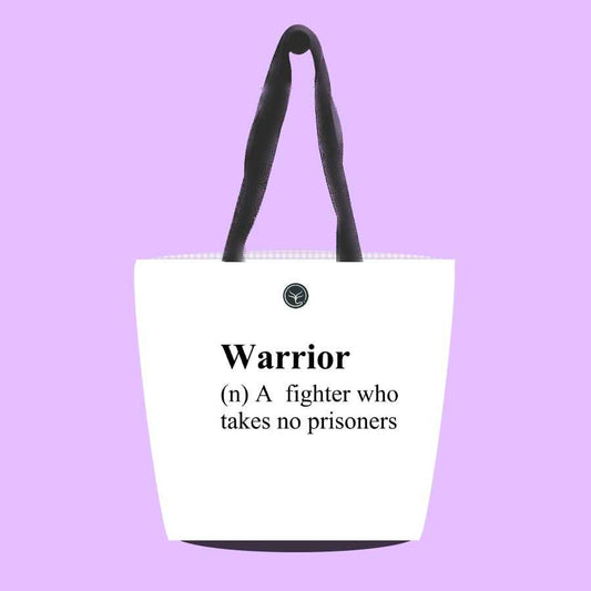 Canvas Personality Tote Bag Warrior