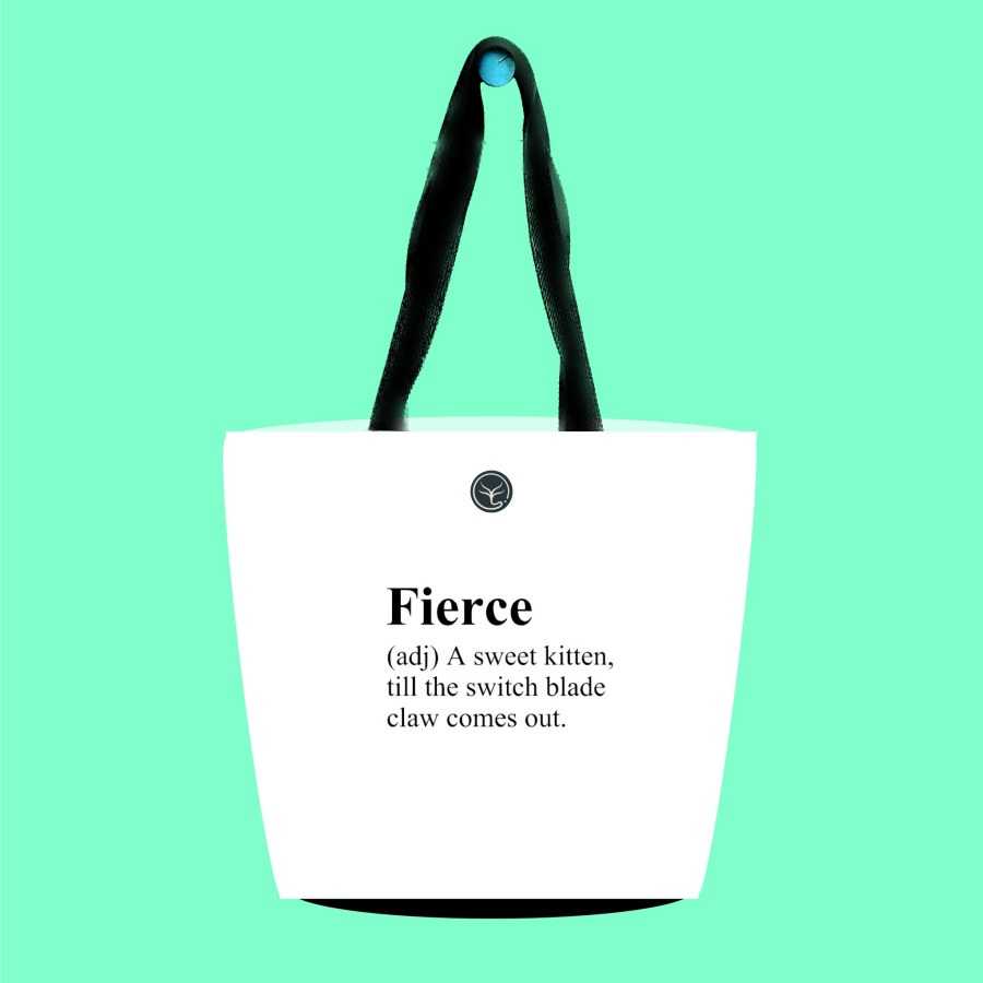 Canvas Personality Tote Bag Fierce
