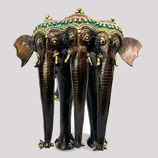 DHOKRA ELEPHANT TRIPPLE TRUNK