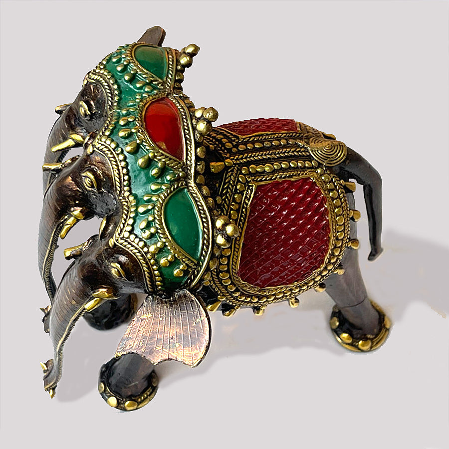 DHOKRA ELEPHANT TRIPPLE TRUNK