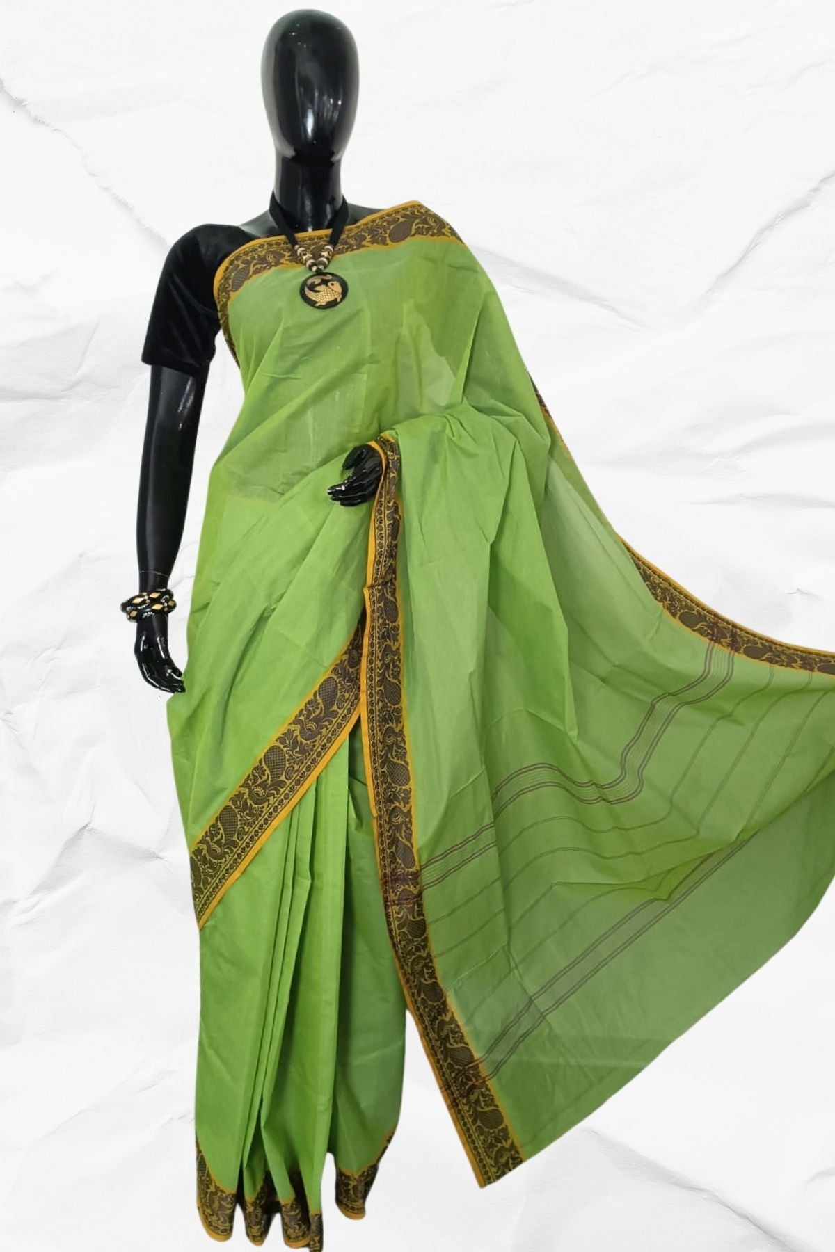 KANCHIPURAM COTTON SAREE (KP-03)