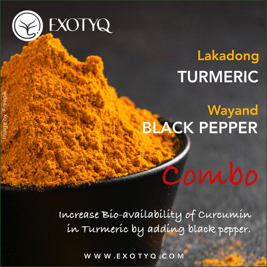 LAKADONG TURMERIC AND BLACK PEPPER COMBO