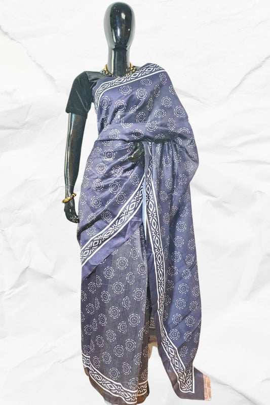 MUL MUL COTTON SAREE (MM-07)