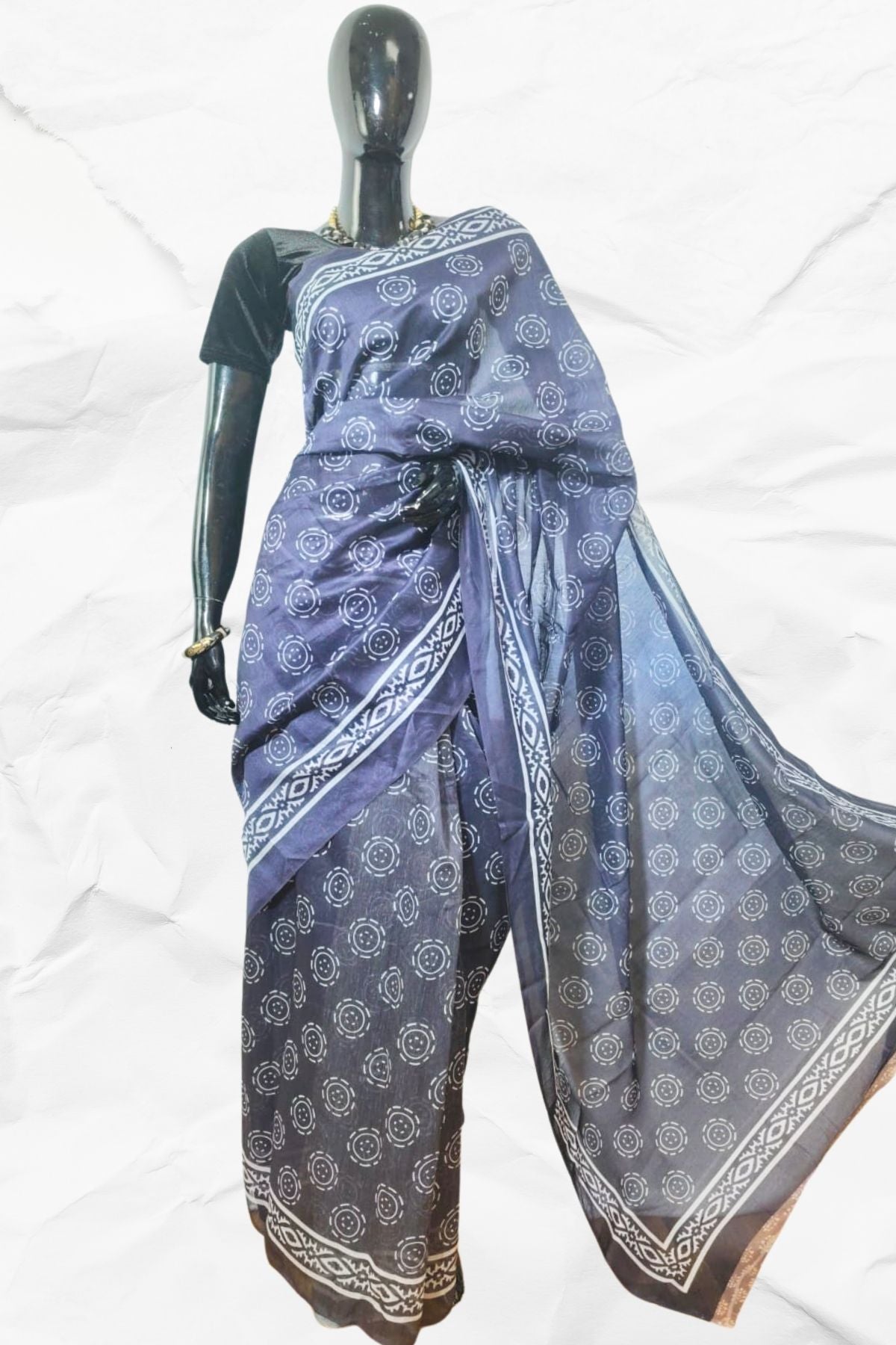 MUL MUL COTTON SAREE (MM-07)