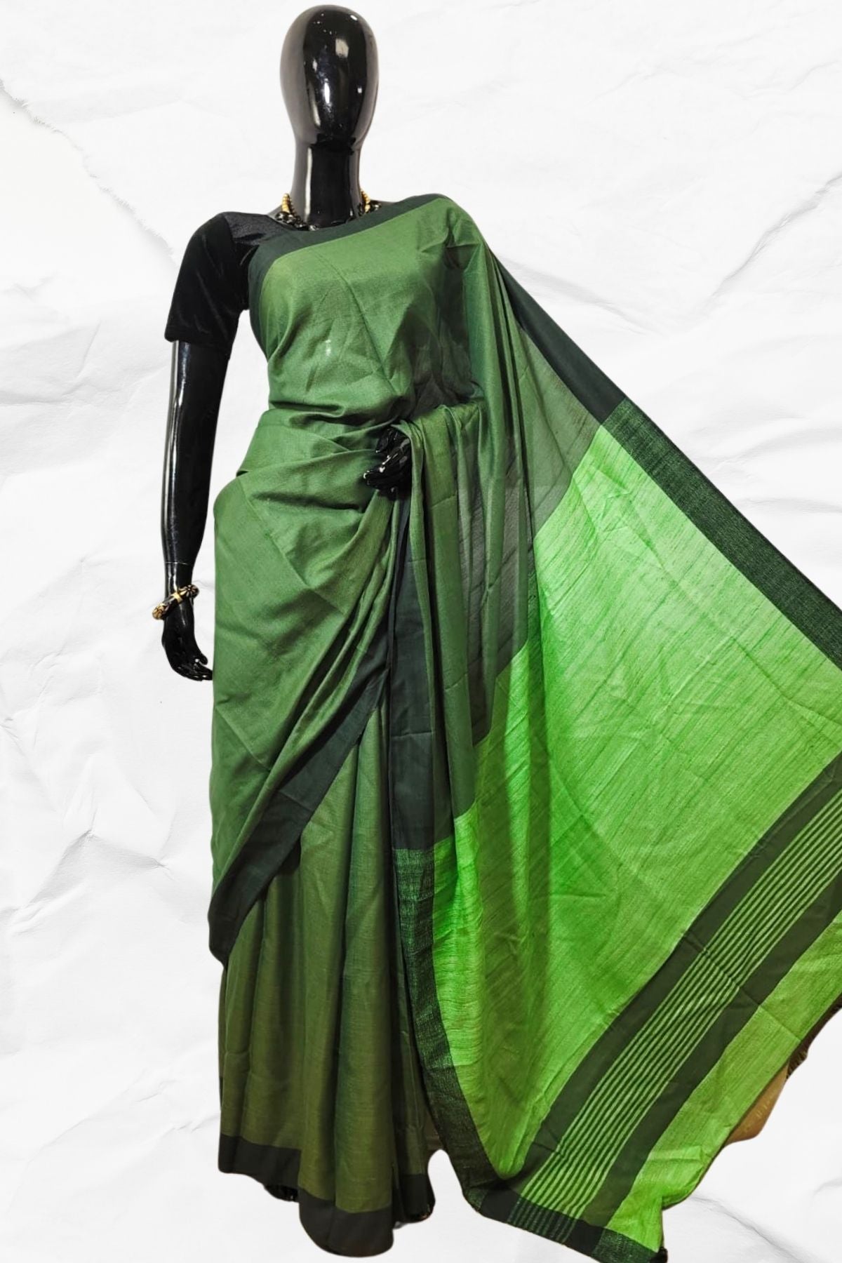 Mulberry Tussar Silk Saree (MS-01)