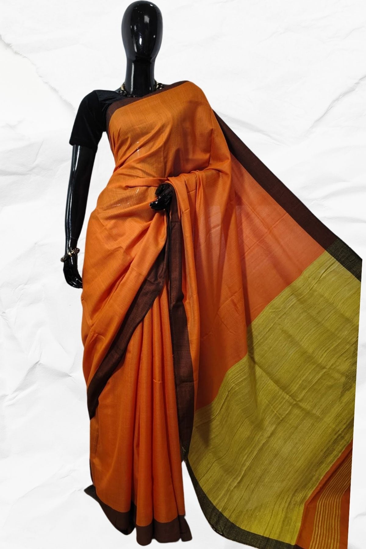 Mulberry Tussar Silk Saree (MS-03)