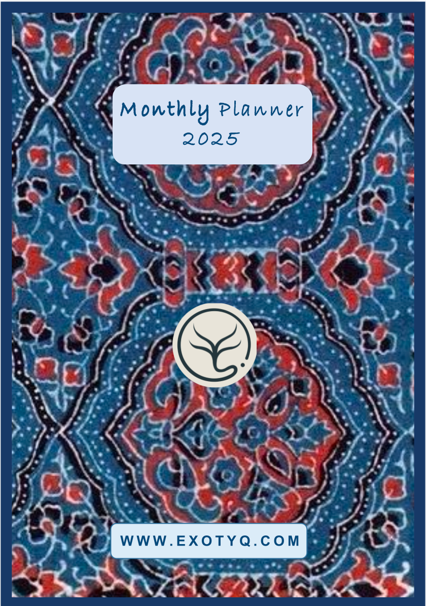 Executive Monthly Planner 2025