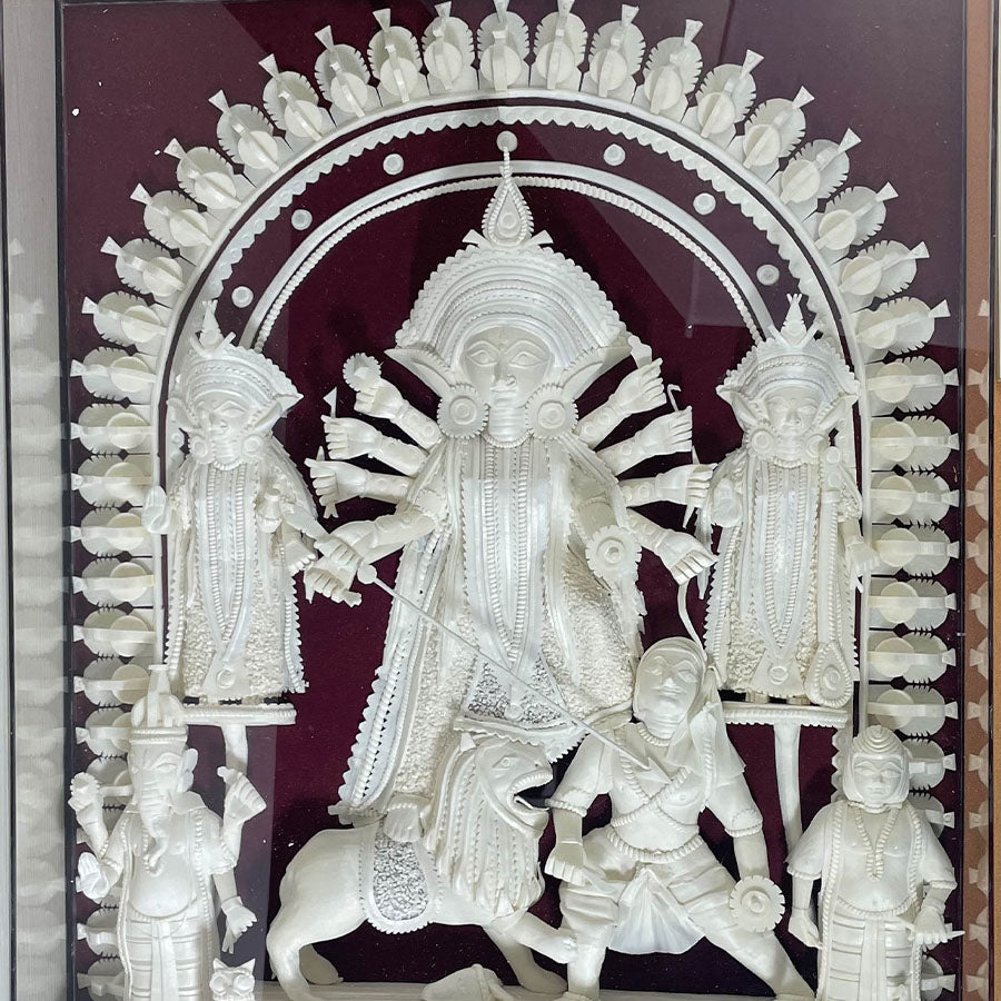 SHOLA DECORATIVE DURGA FAMILY