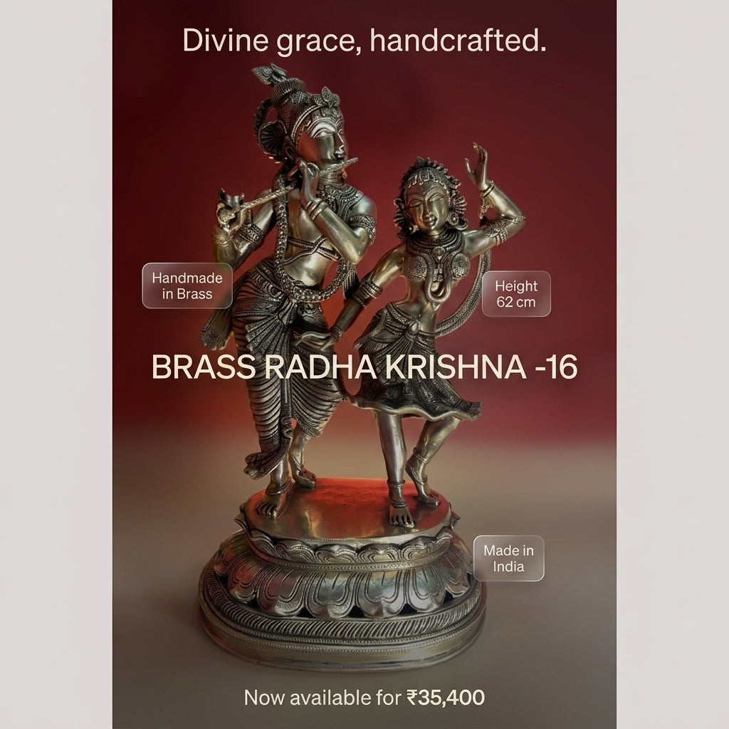 BRASS RADHA KRISHNA