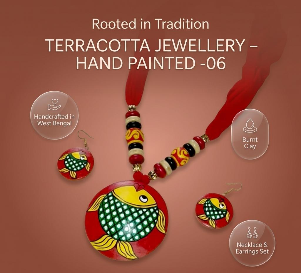 TERRACOTTA JEWELLERY– HAND PAINTED