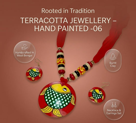 TERRACOTTA JEWELLERY– HAND PAINTED