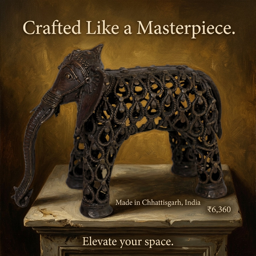 DHOKRA JAALI ELEPHANT