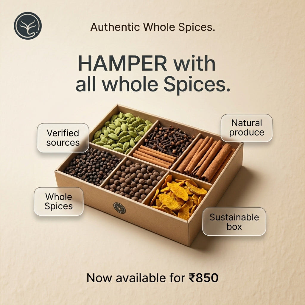 HAMPER with all whole Spices.