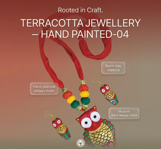 TERRACOTTA JEWELLERY– HAND PAINTED-