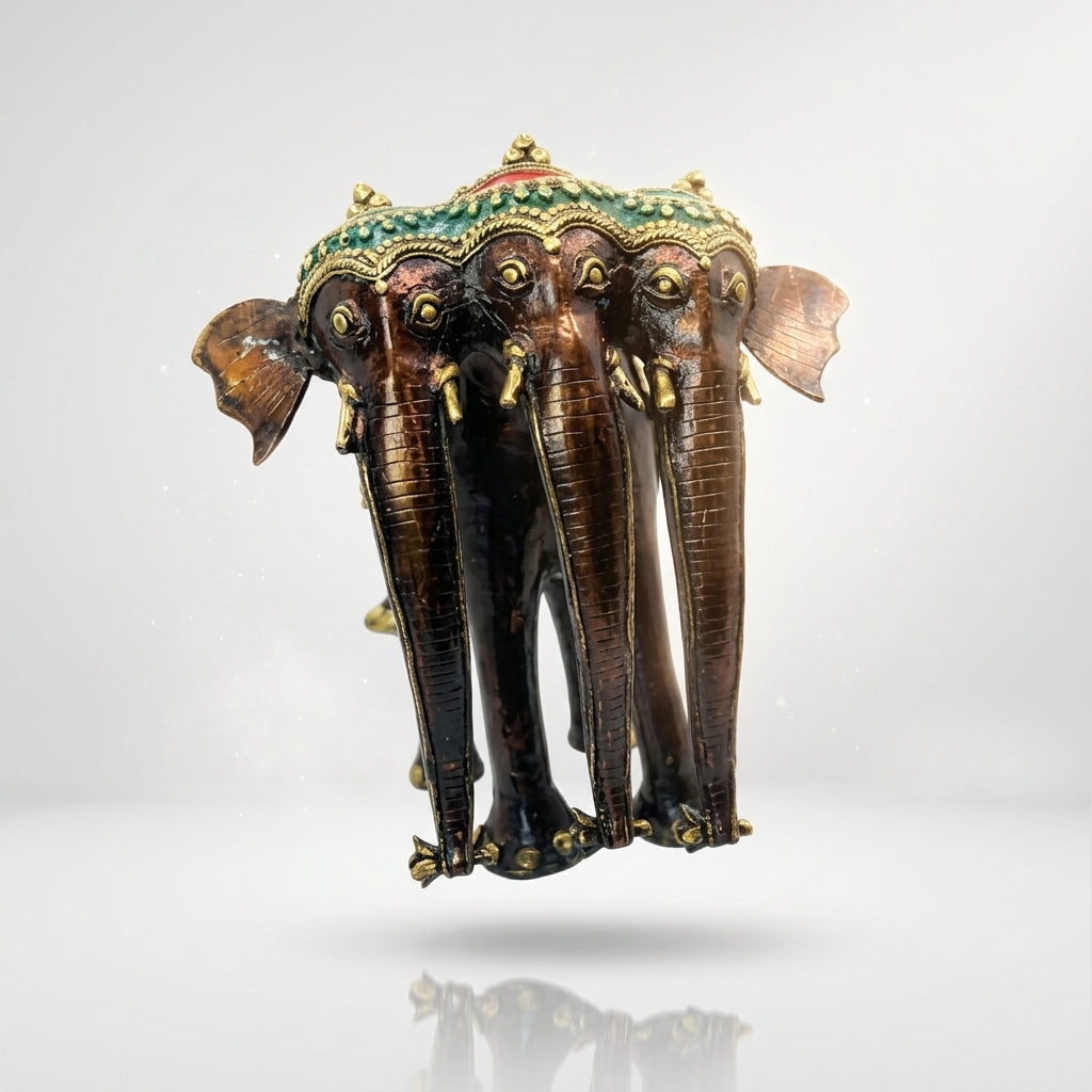 DHOKRA ELEPHANT TRIPPLE TRUNK