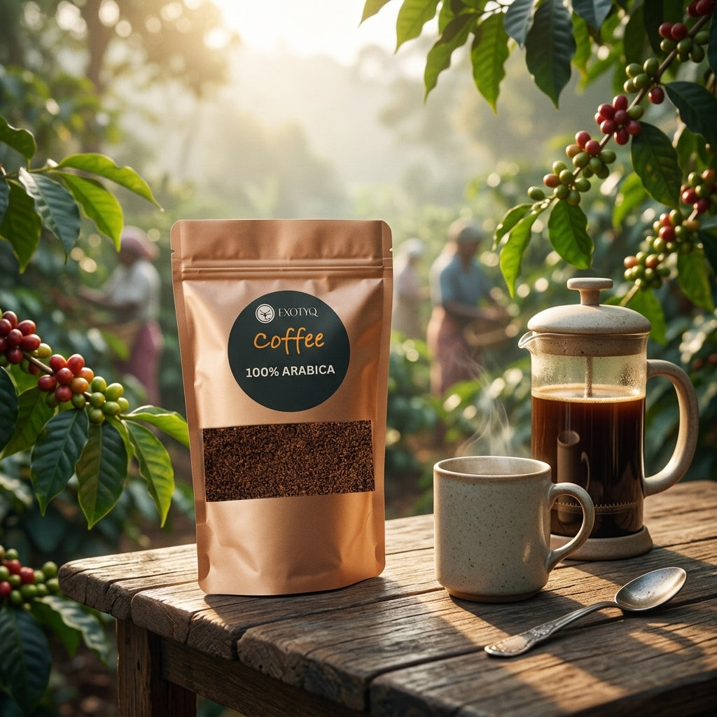 100% ARABICA Medium roasted Grind - Origin Chikmagalur
