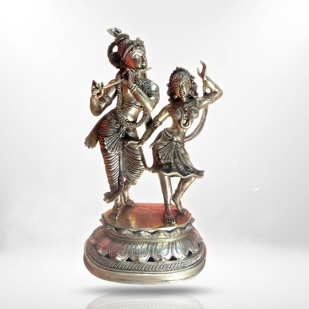 BRASS RADHA KRISHNA