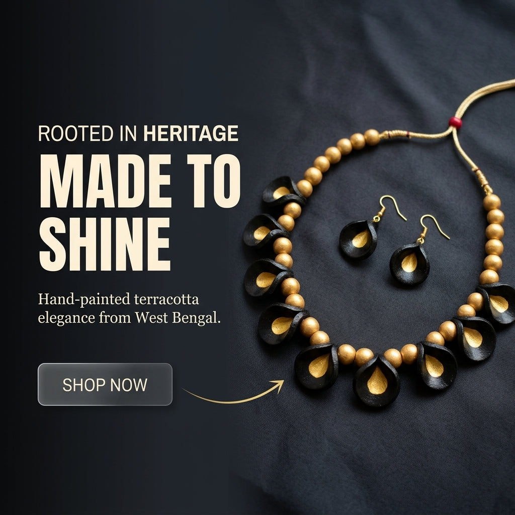 TERRACOTTA JEWELLERY– HAND PAINTED