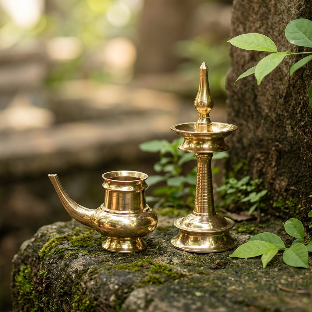 BRASS KINDI AND VILAKU COMBO