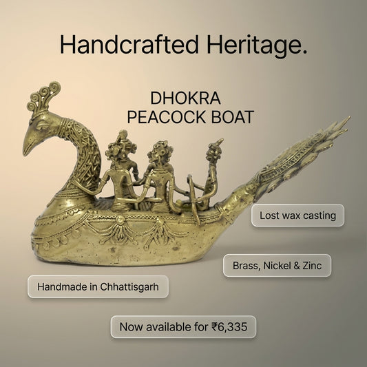 DHOKRA PEACOCK BOAT