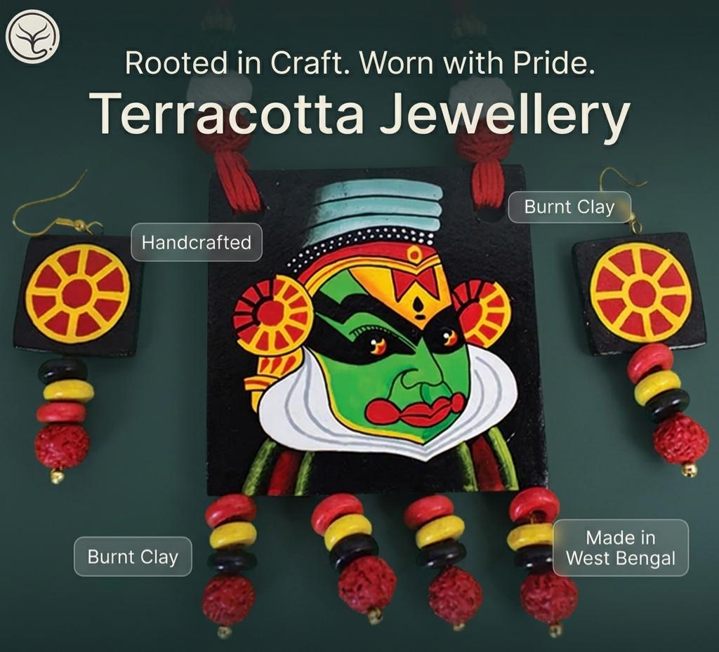 TERRACOTTA JEWELLERY– HAND PAINTED