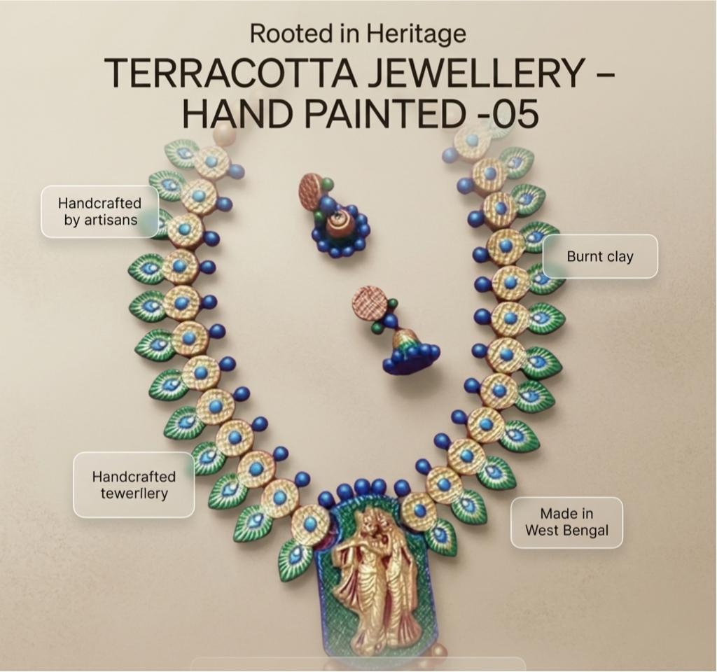 TERRACOTTA JEWELLERY– HAND PAINTED