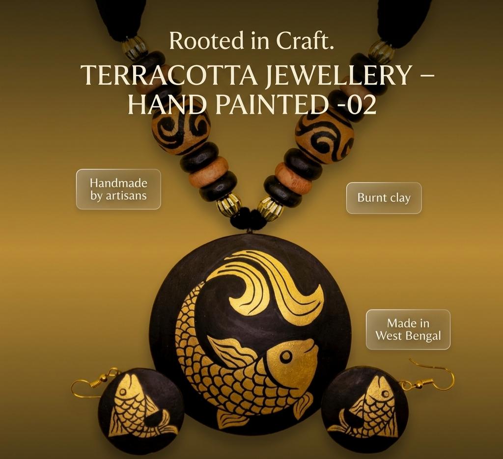 TERRACOTTA JEWELLERY– HAND PAINTED