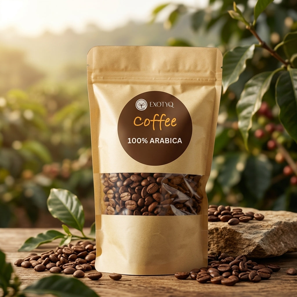 100% ARABICA Medium roasted beans - Origin Chikmagalur