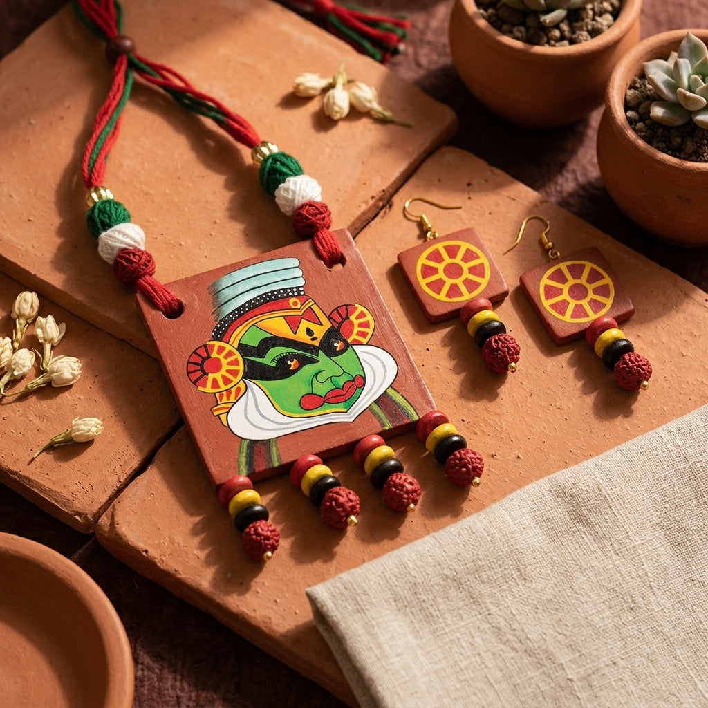 TERRACOTTA JEWELLERY– HAND PAINTED