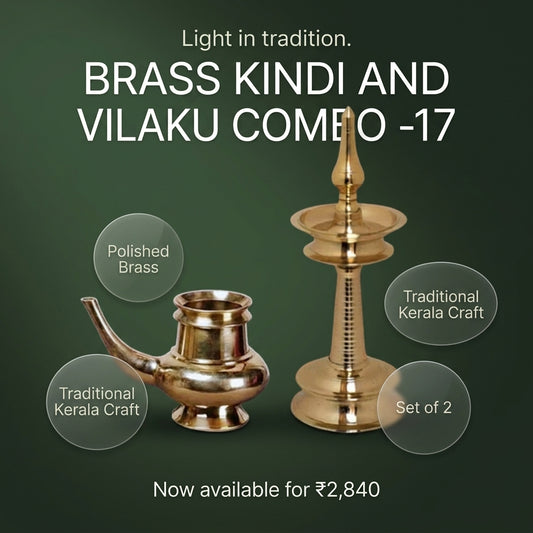 BRASS KINDI AND VILAKU COMBO